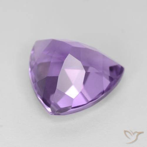 Amethyst Gemstone in 10 x 10 mm (calibrated) Size for Sale, Amethyst Stone in Deep Violet Color
