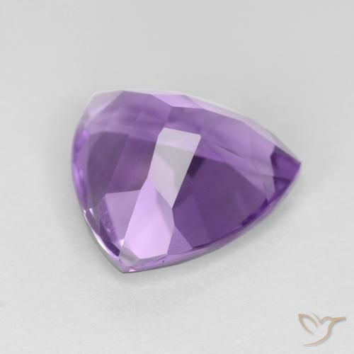 Amethyst Gemstone in 10 x 10 mm (calibrated) Size for Sale, Amethyst Stone in Medium Violet Color