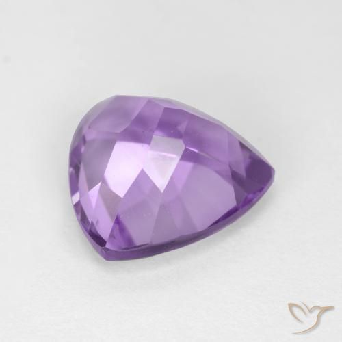 Amethyst Gemstone in 10 x 10 mm (calibrated) Size for Sale, Amethyst Stone in Pinkish Violet Color