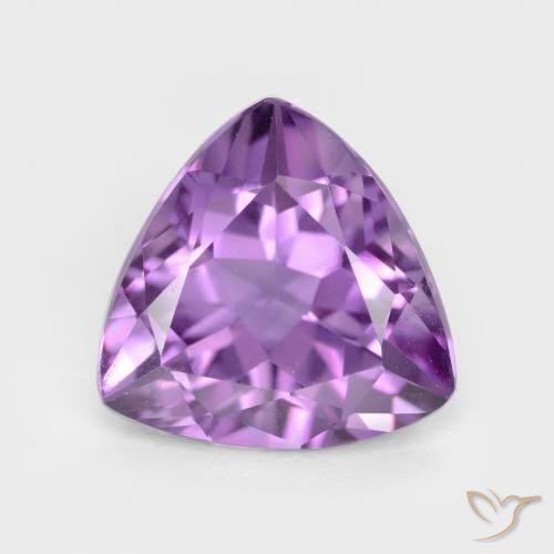 2.83ct Natural Purplish Violet Amethyst, Trillion, VS