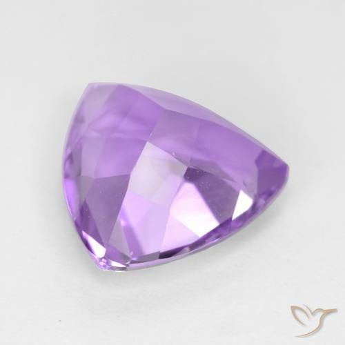 Amethyst Gemstone in 10 x 10 mm (calibrated) Size for Sale, Amethyst Stone in Deep Violet Color