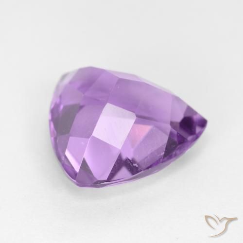 Amethyst Gemstone in 10 x 10 mm (calibrated) Size for Sale, Amethyst Stone in Medium Violet Color