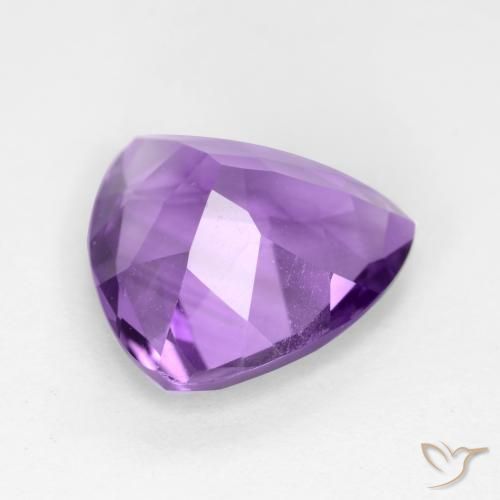 Amethyst Gemstone in 10 x 10 mm (calibrated) Size for Sale, Amethyst Stone in Intense Violet Color