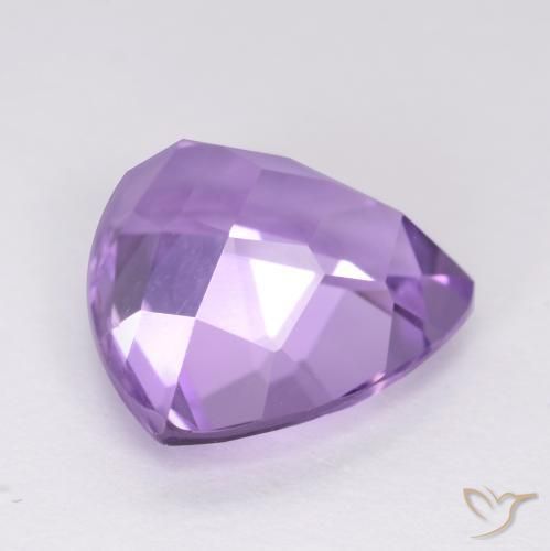 Amethyst Gemstone in 10 x 10 mm (calibrated) Size for Sale, Amethyst Stone in Medium Violet Color
