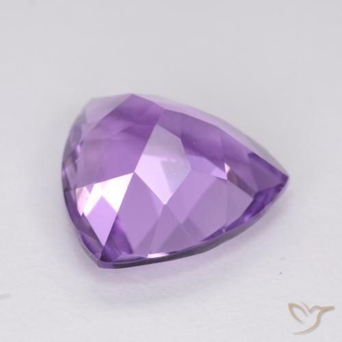 Amethyst Gemstone in 10 x 10 mm (calibrated) Size for Sale, Amethyst Stone in Pinkish Violet Color