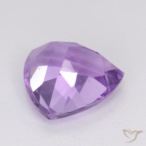 Amethyst Gemstone in 10 x 10 mm (calibrated) Size for Sale, Amethyst Stone in Pinkish Violet Color
