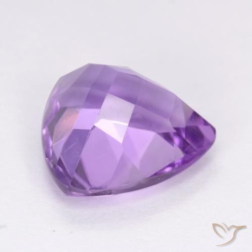 Amethyst Gemstone in 10 x 10 mm (calibrated) Size for Sale, Amethyst Stone in Pinkish Violet Color