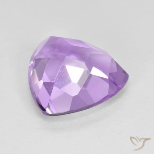 Amethyst Gemstone in 10 x 10 mm (calibrated) Size for Sale, Amethyst Stone in Pinkish Violet Color