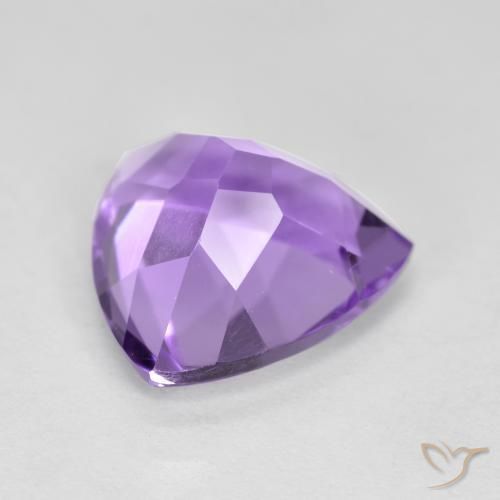 Amethyst Gemstone in 10 x 10 mm (calibrated) Size for Sale, Amethyst Stone in Medium Violet Color