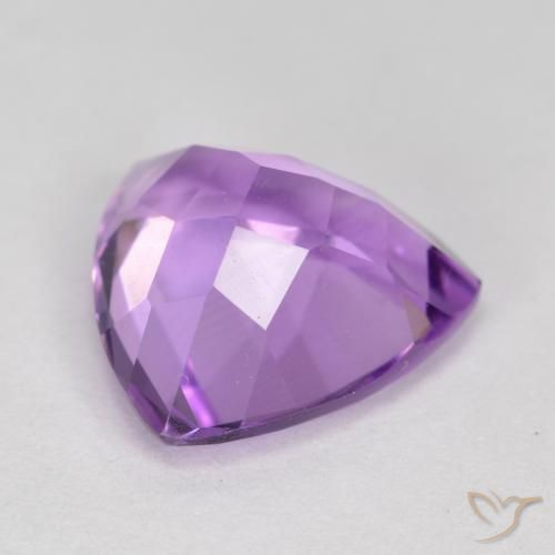 Amethyst Gemstone in 10 x 10 mm (calibrated) Size for Sale, Amethyst Stone in Medium Violet Color