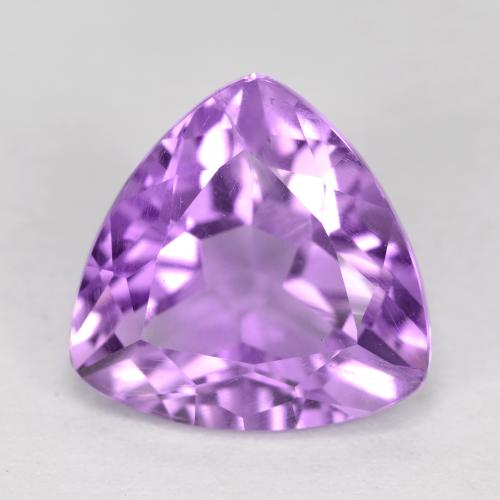 Violeta iris Amatista Gema - 3.1ct Forma trillón (ID: 563507)