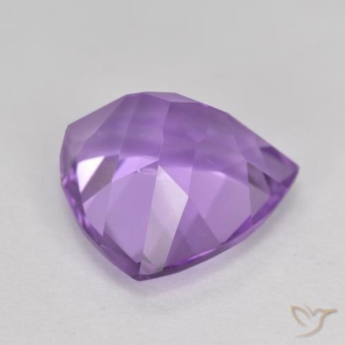 Amethyst Gemstone in 10 x 10 mm (calibrated) Size for Sale, Amethyst Stone in Medium Violet Color