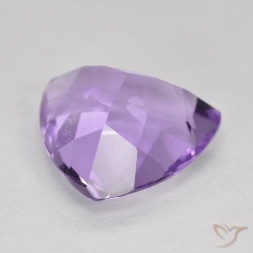 Amethyst Gemstone in 10 x 10 mm (calibrated) Size for Sale, Amethyst Stone in Deep Iris Violet Color