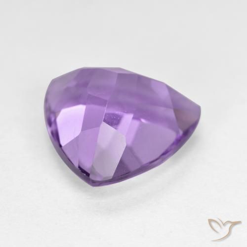 Amethyst Gemstone in 10 x 10 mm (calibrated) Size for Sale, Amethyst Stone in Deep Violet Color