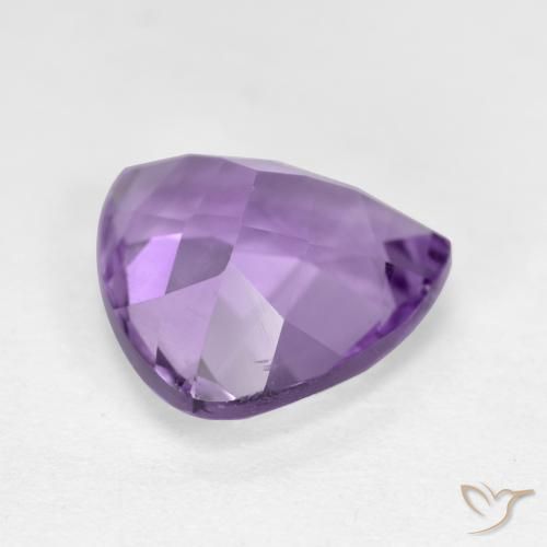 Amethyst Gemstone in 10 x 10 mm (calibrated) Size for Sale, Amethyst Stone in Medium Violet Color