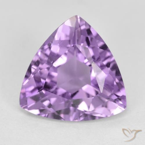 2.67ct Natural Iris Violet Amethyst, Trillion, VS