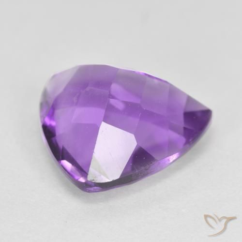 Amethyst Gemstone in 10 x 10 mm (calibrated) Size for Sale, Amethyst Stone in Pinkish Violet Color