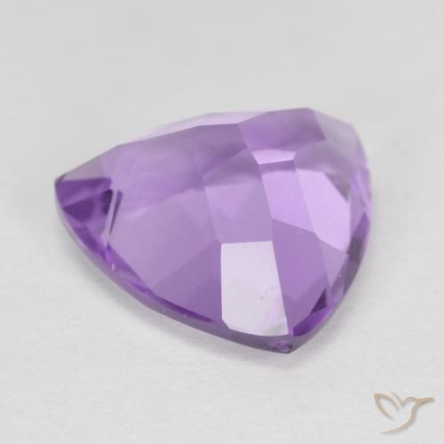 Amethyst Gemstone in 10 x 10 mm (calibrated) Size for Sale, Amethyst Stone in Pinkish Iris Violet Color