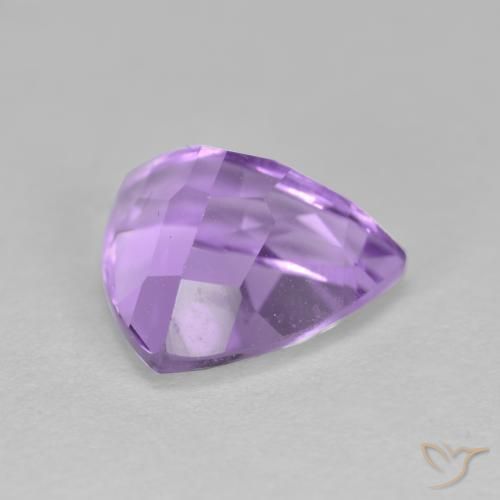Amethyst Gemstone in 10 x 10 mm (calibrated) Size for Sale, Amethyst Stone in Medium Violet Color