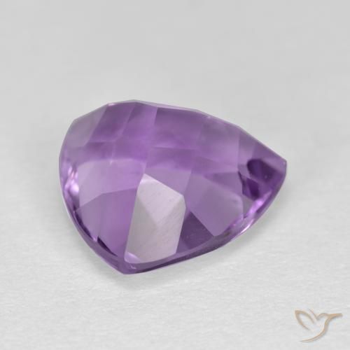 Amethyst Gemstone in 10 x 10 mm (calibrated) Size for Sale, Amethyst Stone in Medium Purplish Violet Color