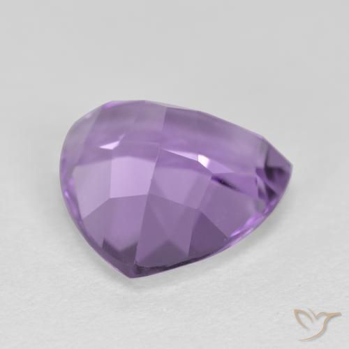 Amethyst Gemstone in 10 x 10 mm (calibrated) Size for Sale, Amethyst Stone in Deep Iris Violet Color