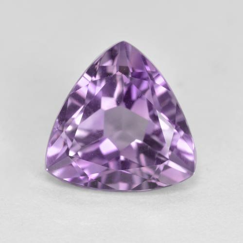 Medium Violet Аметист Камень - 2.9ct Огранка Триллион Фасетная (ID: 572282)