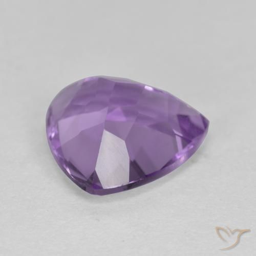 Amethyst Gemstone in 10 x 10 mm (calibrated) Size for Sale, Amethyst Stone in Medium Violet Color
