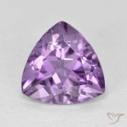 2.83ct Natural Purplish Violet Amethyst, Trillion, VS
