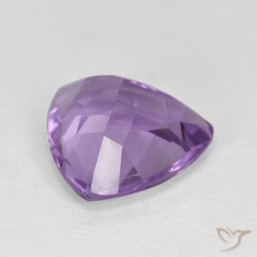 Amethyst Gemstone in 10 x 10 mm (calibrated) Size for Sale, Amethyst Stone in Pinkish Violet Color