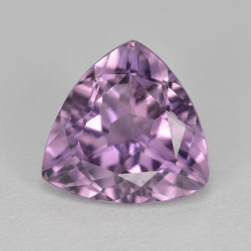 Medium Deep Violet Amethyst Gem - 2.9ct Trillion Facet (ID: 572450)
