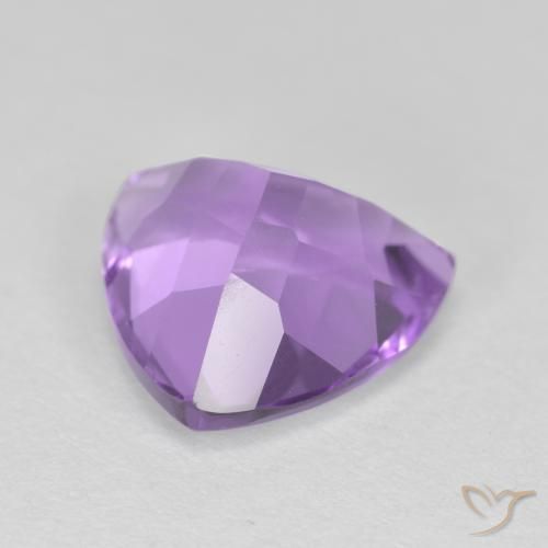Amethyst Gemstone in 10 x 10 mm (calibrated) Size for Sale, Amethyst Stone in Pinkish Violet Color