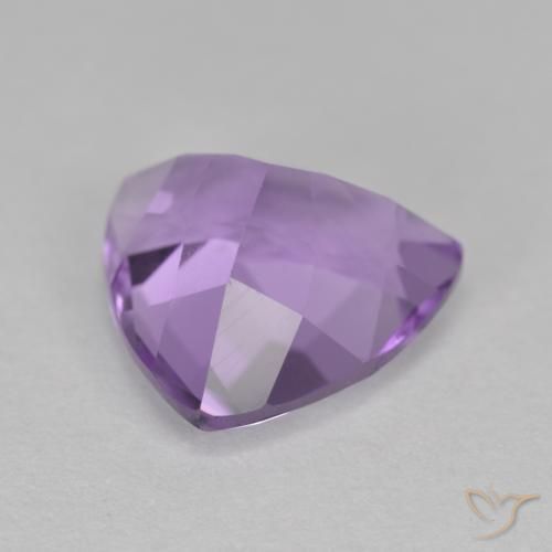 Amethyst Gemstone in 10 x 10 mm (calibrated) Size for Sale, Amethyst Stone in Deep Iris Violet Color