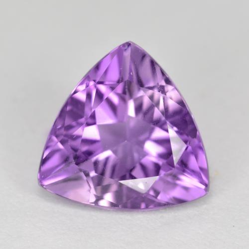Violeta rosado Amatista Gema - 2.8ct Forma trillón (ID: 572477)
