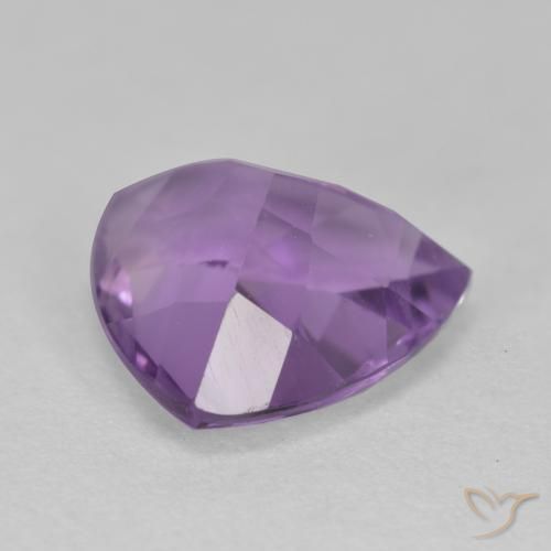 Amethyst Gemstone in 10 x 10 mm (calibrated) Size for Sale, Amethyst Stone in Medium Purplish Violet Color