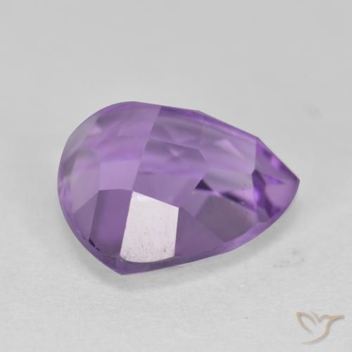 Amethyst Gemstone in 10 x 10 mm (calibrated) Size for Sale, Amethyst Stone in Medium Violet Color