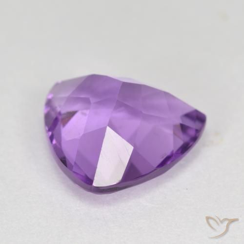 Amethyst Gemstone in 10 x 10 mm (calibrated) Size for Sale, Amethyst Stone in Medium Violet Color