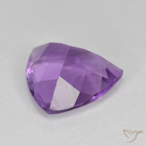 Amethyst Gemstone in 10 x 10 mm (calibrated) Size for Sale, Amethyst Stone in Medium-Dark Violet Color