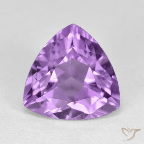 Violeta rosado Amatista Gema - 3ct Forma trillón (ID: 572487)