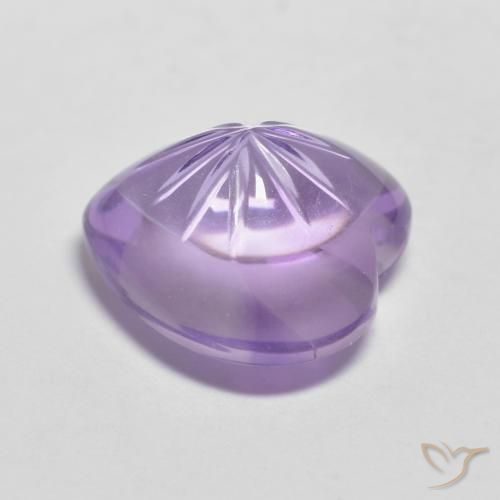 Amethyst Gemstone in 11.7 x 11.4 mm Size for Sale, Amethyst Stone in Medium Violet Color