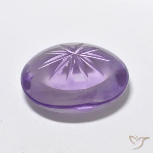 Amethyst Gemstone in 14 x 12 mm (calibrated) Size for Sale, Amethyst Stone in Medium Violet Color