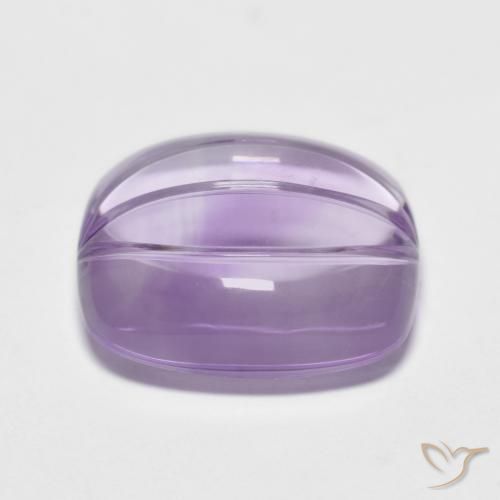 Amethyst Gemstone in 15 x 13 mm Size for Sale, Amethyst Stone in Light Violet Color