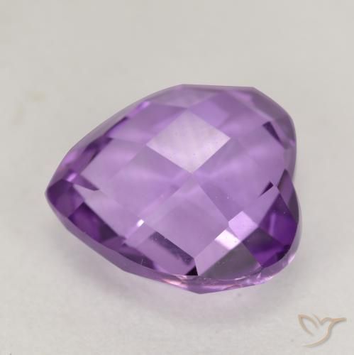 Amethyst Gemstone in 10 x 10 mm (calibrated) Size for Sale, Amethyst Stone in Pinkish Violet Color
