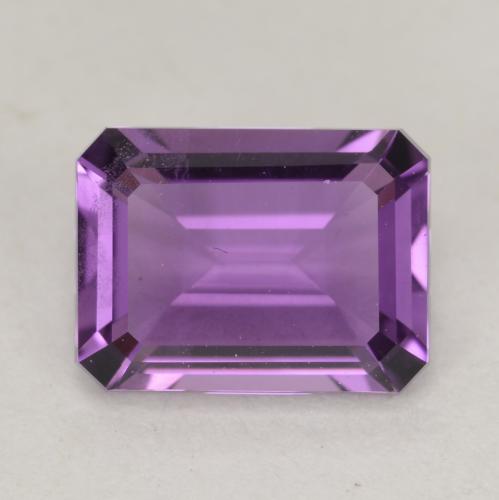 Pinkish Violet Amethyst Gem - 1.4ct Octagon Step Cut (ID: 584713)