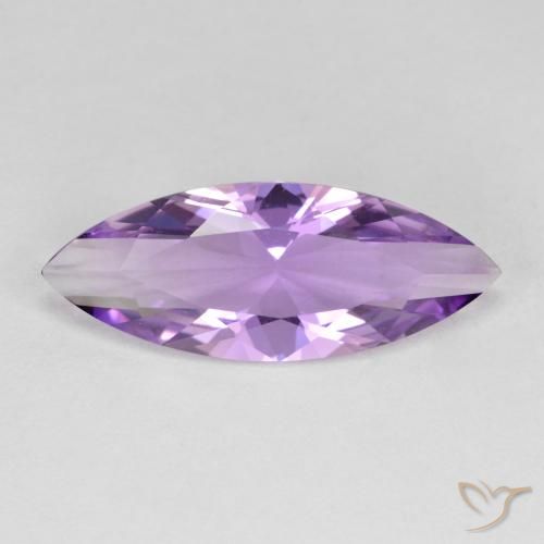 2.61ct Natural Medium Violet Amethyst, Marquise, VVS-VS