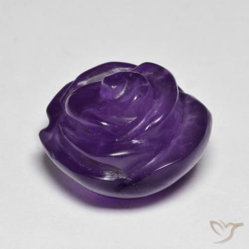 Amethyst Gemstone in 14 x 14 mm (calibrated) Size for Sale, Amethyst Stone in Medium Violet Color