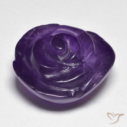 Amethyst Gemstone in 16 x 16 mm (calibrated) Size for Sale, Amethyst Stone in Medium Violet Color