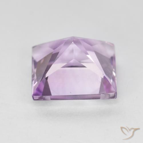 Amethyst Gemstone in 8 x 8 mm (calibrated) Size for Sale, Amethyst Stone in Pinkish Violet Color