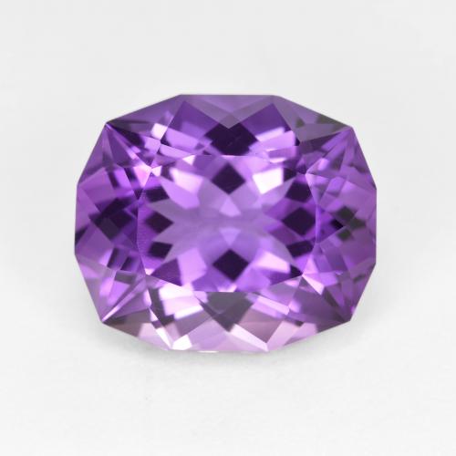 Violet moyen-foncé Améthyste gemme - 6.3ct Fancy Cut (ID: 597591)