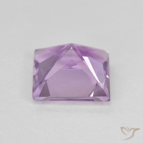 Amethyst Gemstone in 8 x 8 mm (calibrated) Size for Sale, Amethyst Stone in Magenta Color