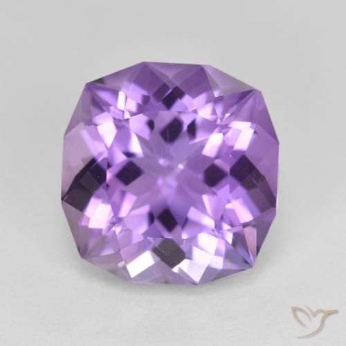 7.56 ct Odd Shaped Amethyst, 12.4 x 12.2 mm From Brazil, Photo A